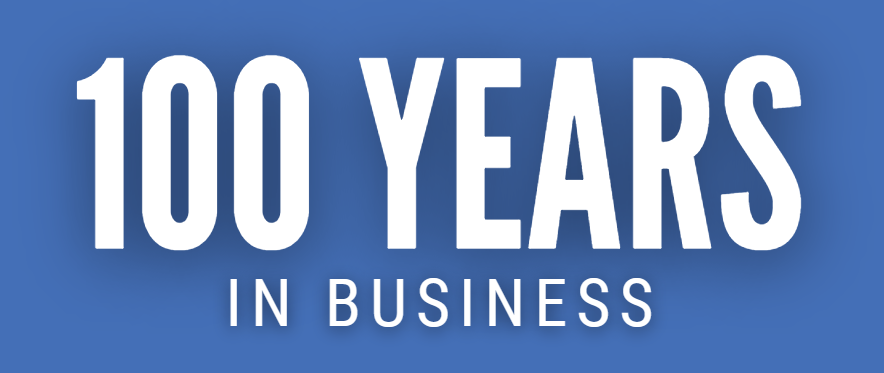100 Years in business